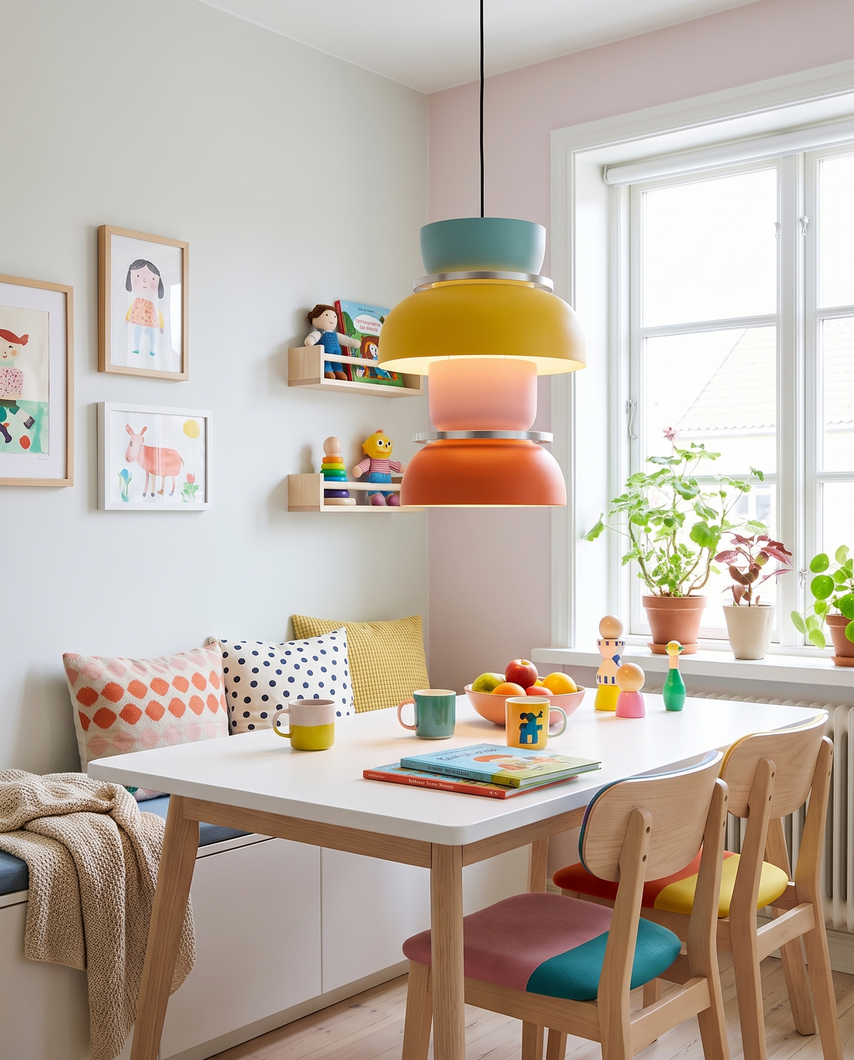 Chico Pendellampe – Legende nordisk design i pastelfarver