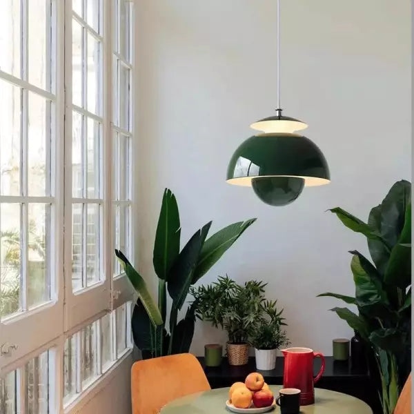 Flora Pendel – Nordisk LED-loftlampe i Lagdelt Form