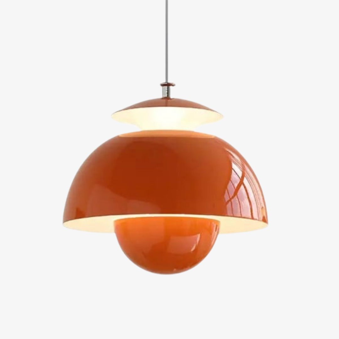 Flora Pendel – Nordisk LED-loftlampe i Lagdelt Form