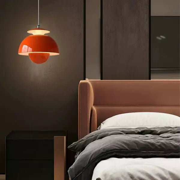 Flora Pendel – Nordisk LED-loftlampe i Lagdelt Form