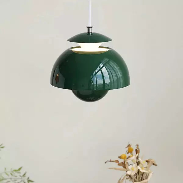 Flora Pendel – Nordisk LED-loftlampe i Lagdelt Form