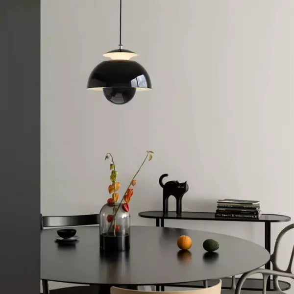 Flora Pendel – Nordisk LED-loftlampe i Lagdelt Form