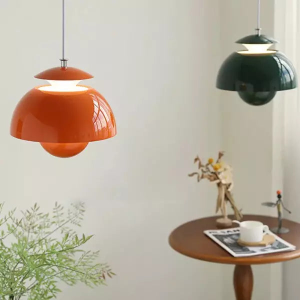 Flora Pendel – Nordisk LED-loftlampe i Lagdelt Form