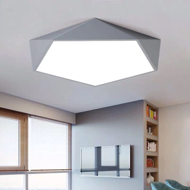 Skydor – Loftlampe med geometrisk LED-design
