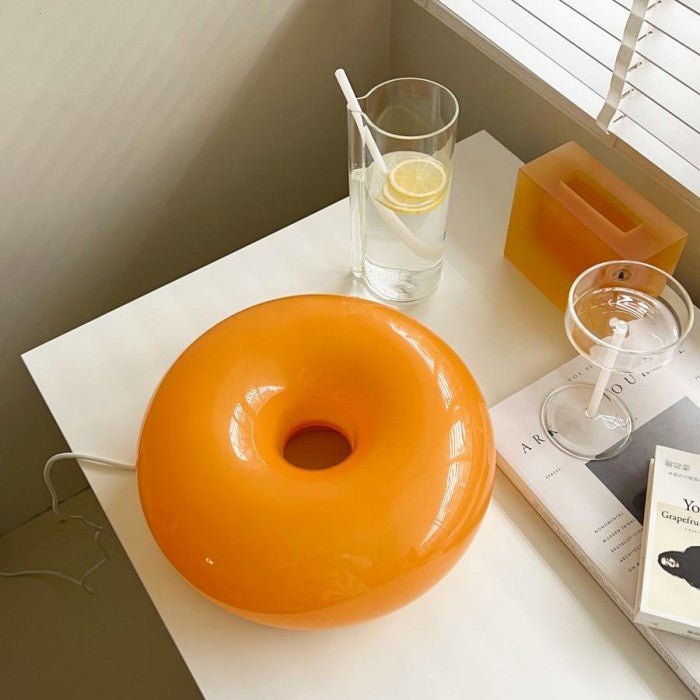Bauhaus Donut – LED bord- og væglampe i rundt design